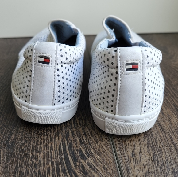 Tommy Hilfiger Canvas Slip On Sneakers - Picture 6 of 12